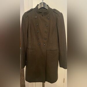 Women’s Banana Republic Nova Italy  Double-Breasted Brown Coat